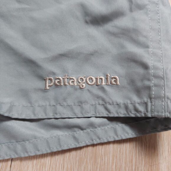 Patagonia Board Shorts Men’s Size 33 Blue Swim Surf Outdoors Drawstring Button - Picture 3 of 14